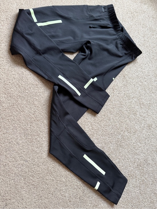 adidas Pants - Adidas Fastim Reflective Running Tights Womens 2XS Black Athletic Leggings